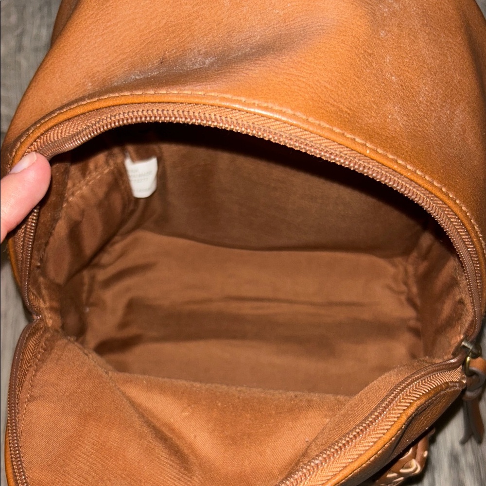 Small Brown Backpack - Picture 3 of 4